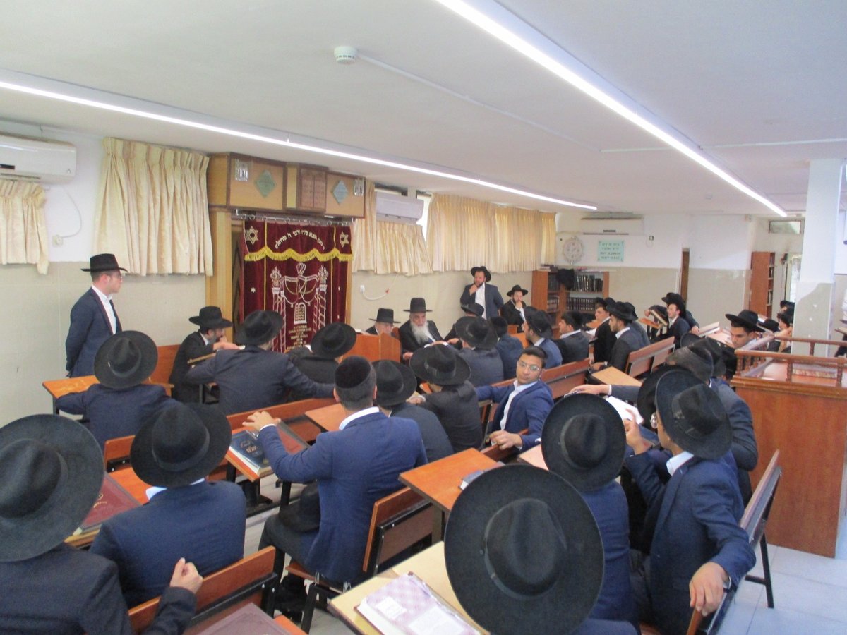 מעמד כבוד התורה בישיבת "אהל יוסף ירושלים"