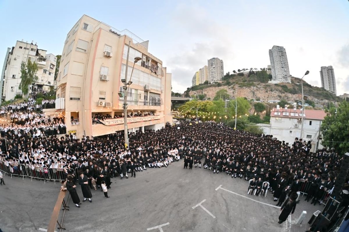 שמחת החתונה לנכד האדמו"רים מויז'ניץ וסערט ויז'ניץ