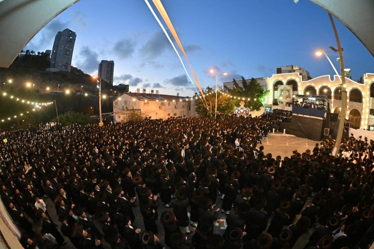 שמחת החתונה לנכד האדמו"רים מויז'ניץ וסערט ויז'ניץ