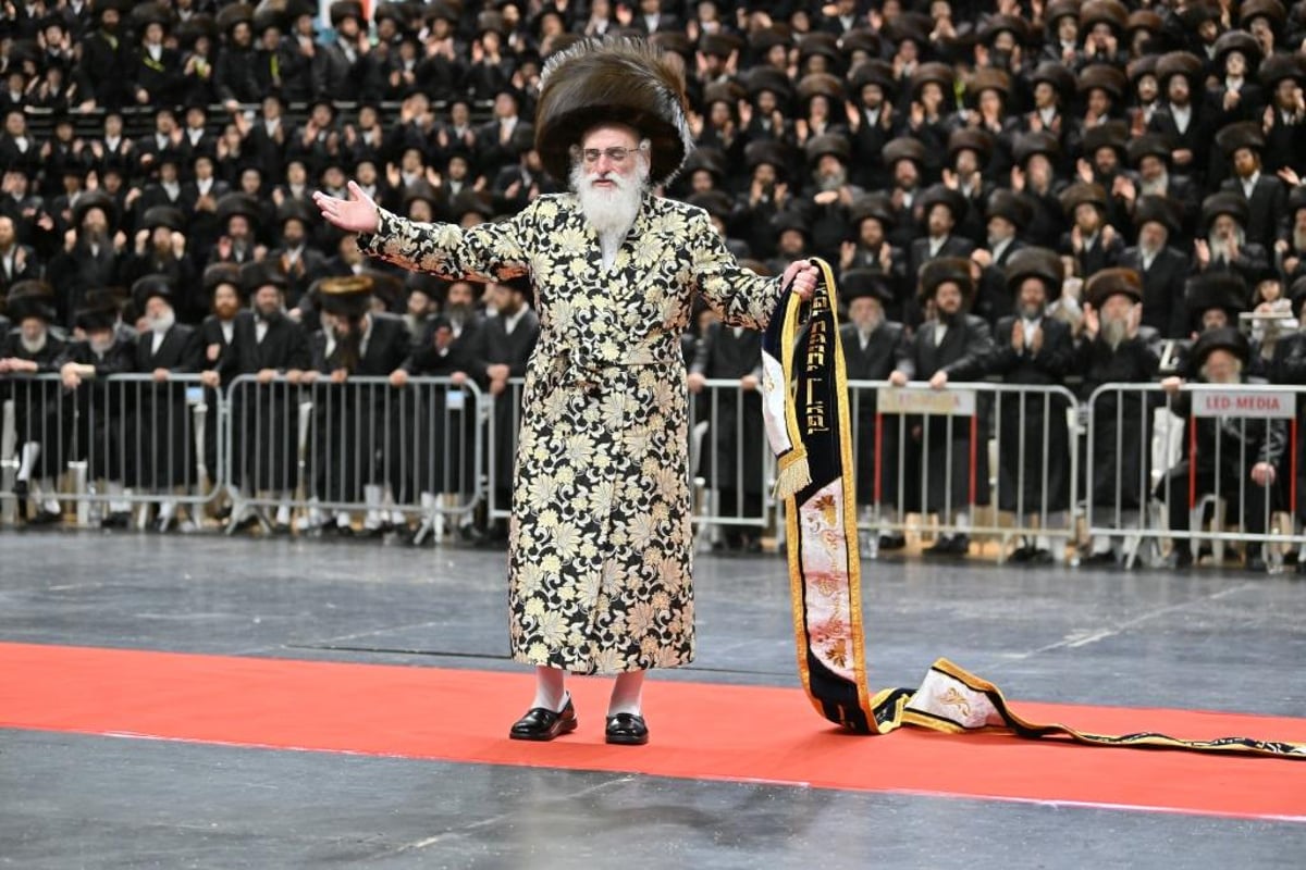 שמחת החתונה לנכד האדמו"רים מויז'ניץ וסערט ויז'ניץ