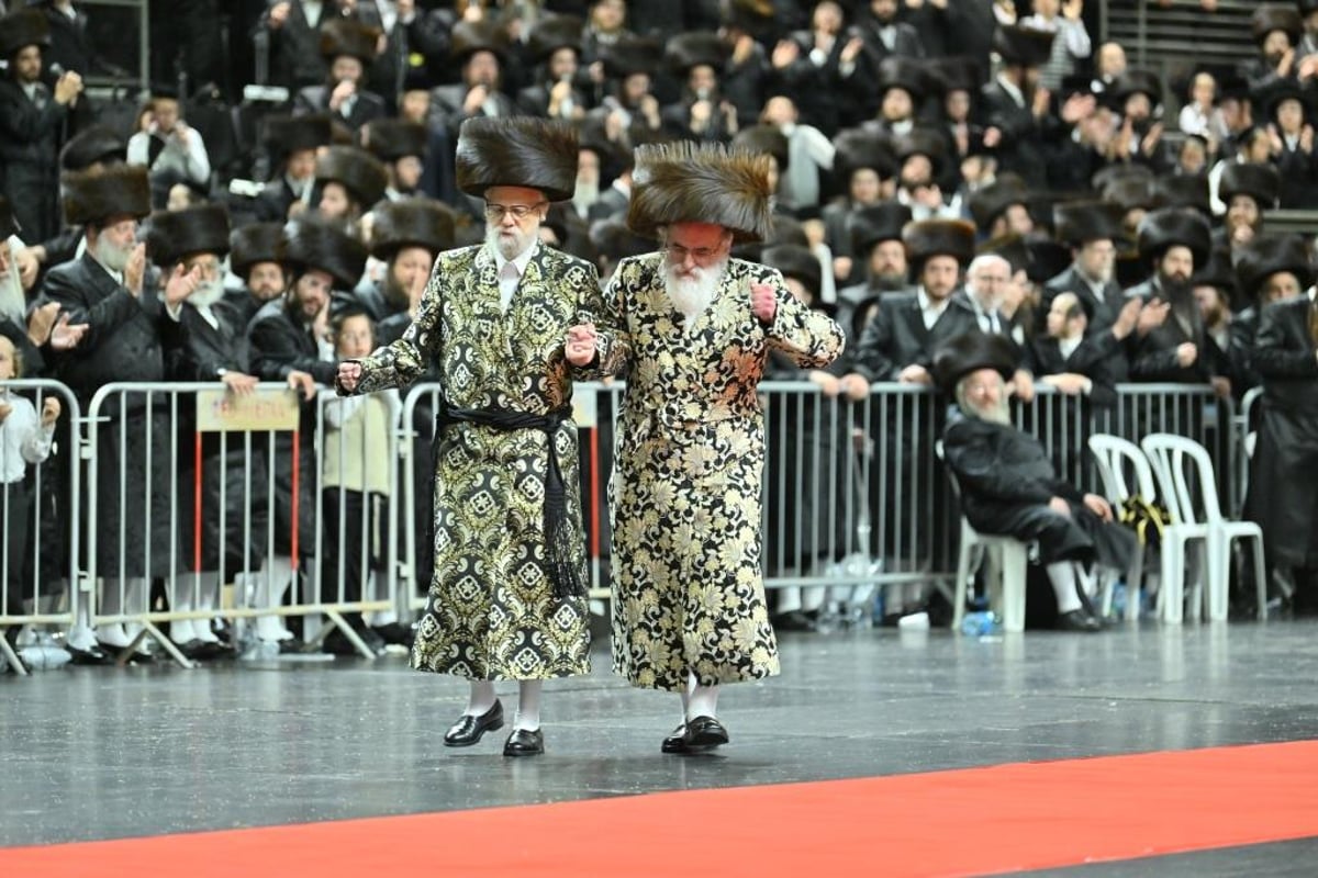 שמחת החתונה לנכד האדמו"רים מויז'ניץ וסערט ויז'ניץ