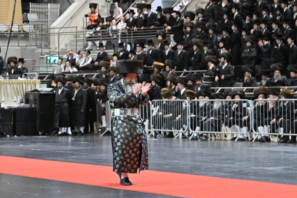 שמחת החתונה לנכד האדמו"רים מויז'ניץ וסערט ויז'ניץ