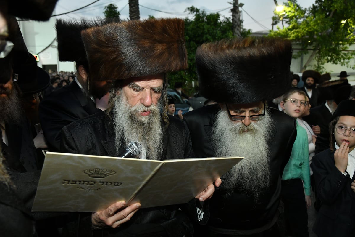 שמחת החתונה בחצרות ספינקא סאסרעגן - מאקווא