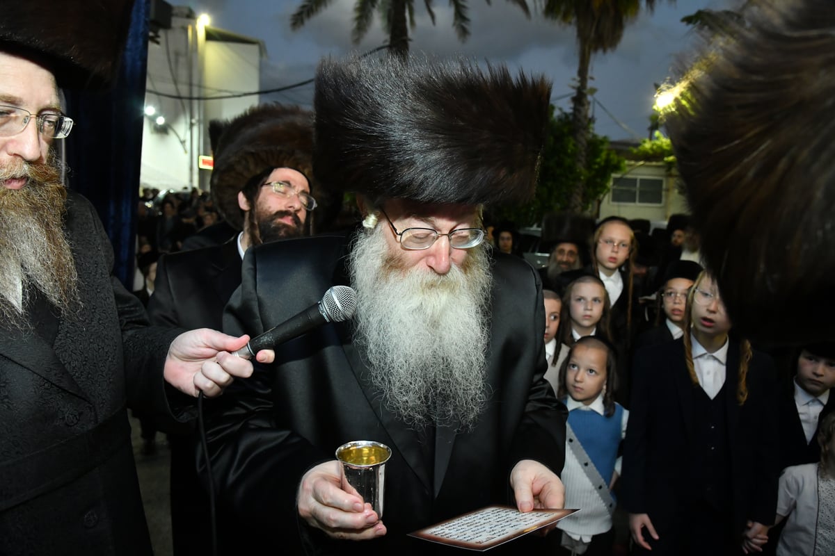 שמחת החתונה בחצרות ספינקא סאסרעגן - מאקווא