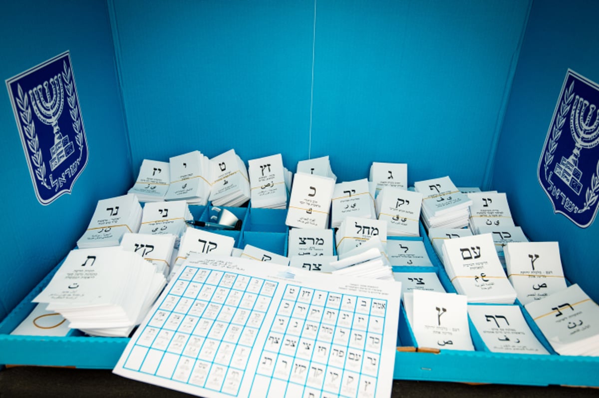 קלפי בבחירות 2021