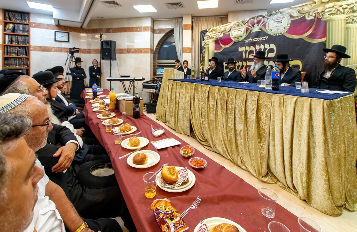 במעמד מיוחד: בישיבת ברסלב חגגו שישה סיומי ש"ס