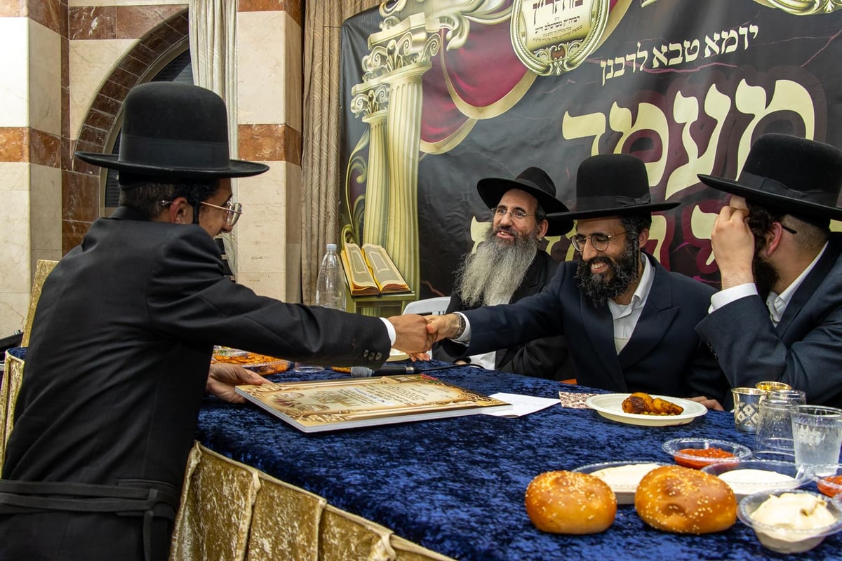 במעמד מיוחד: בישיבת ברסלב חגגו שישה סיומי ש"ס