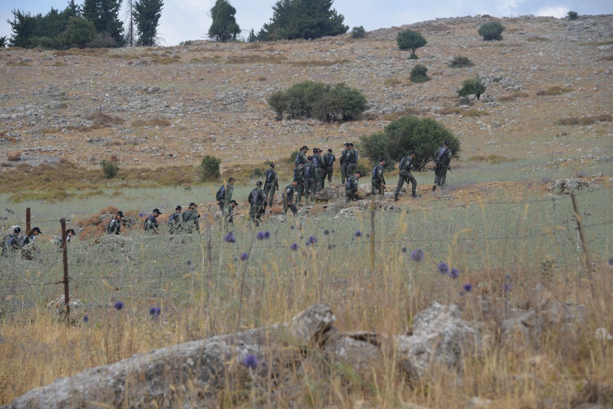 החיפושים בצפון, בשבוע שעבר