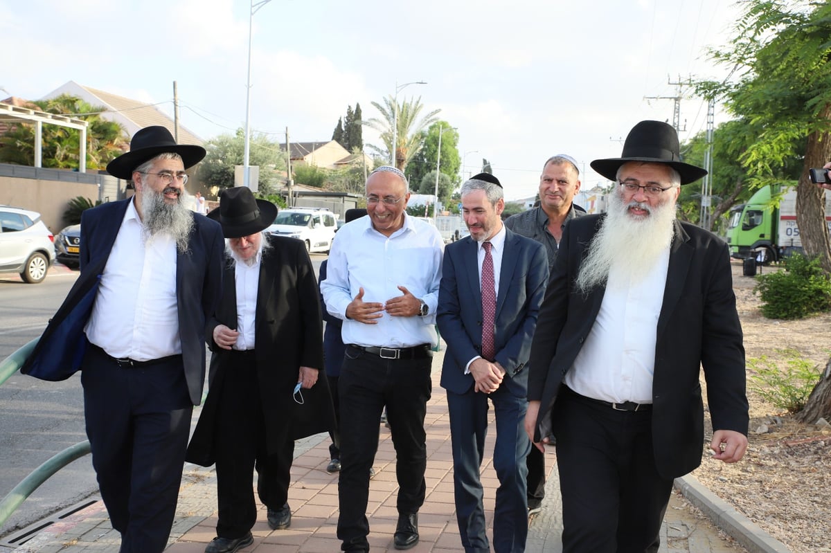 קרית גת: מעמד הסרת הלוט לרחוב זקן חכמי תוניס