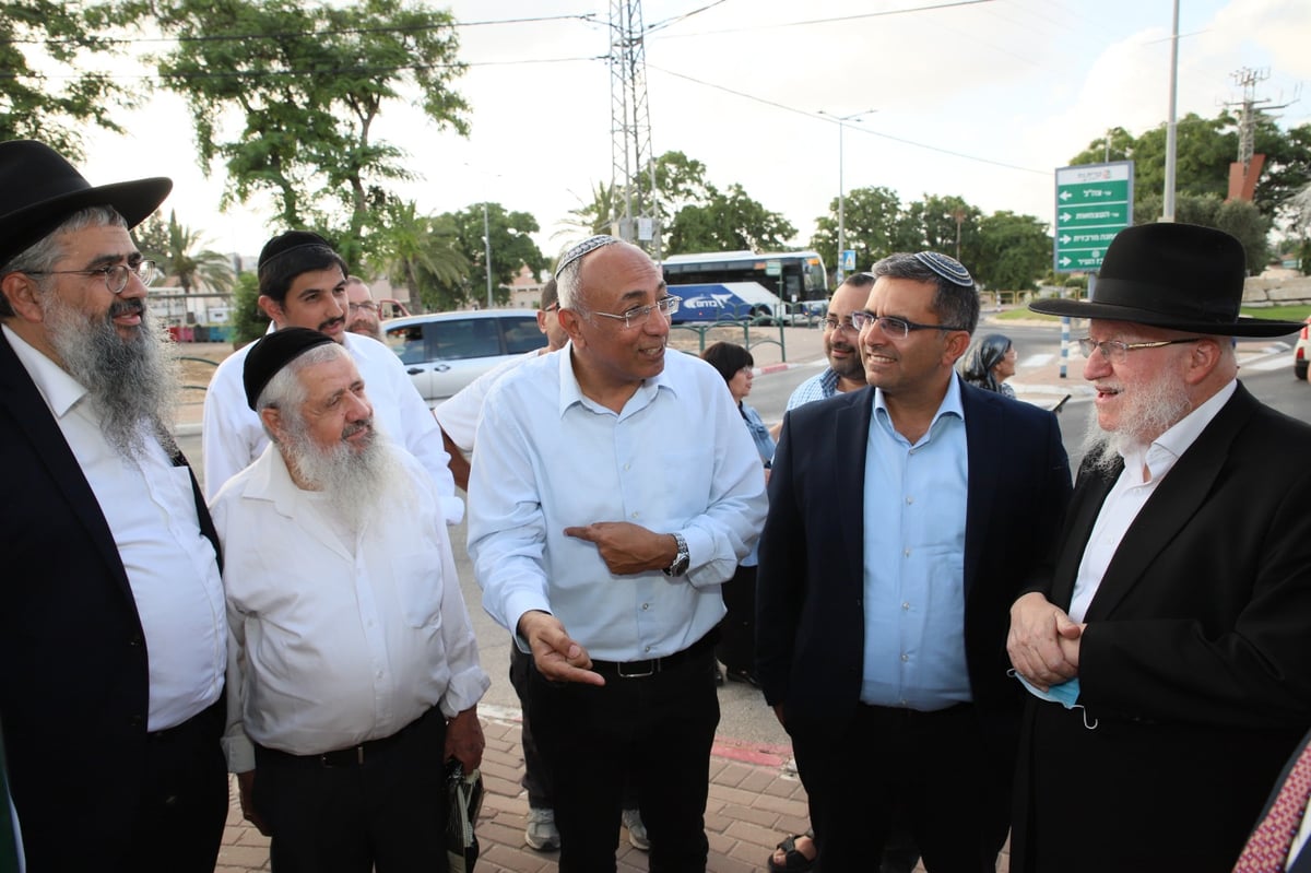 קרית גת: מעמד הסרת הלוט לרחוב זקן חכמי תוניס