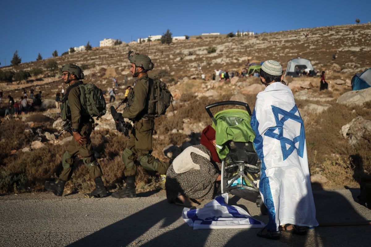 כוחות צה"ל מנעו הקמת מאחזים חדשים ליד חברון • תיעוד