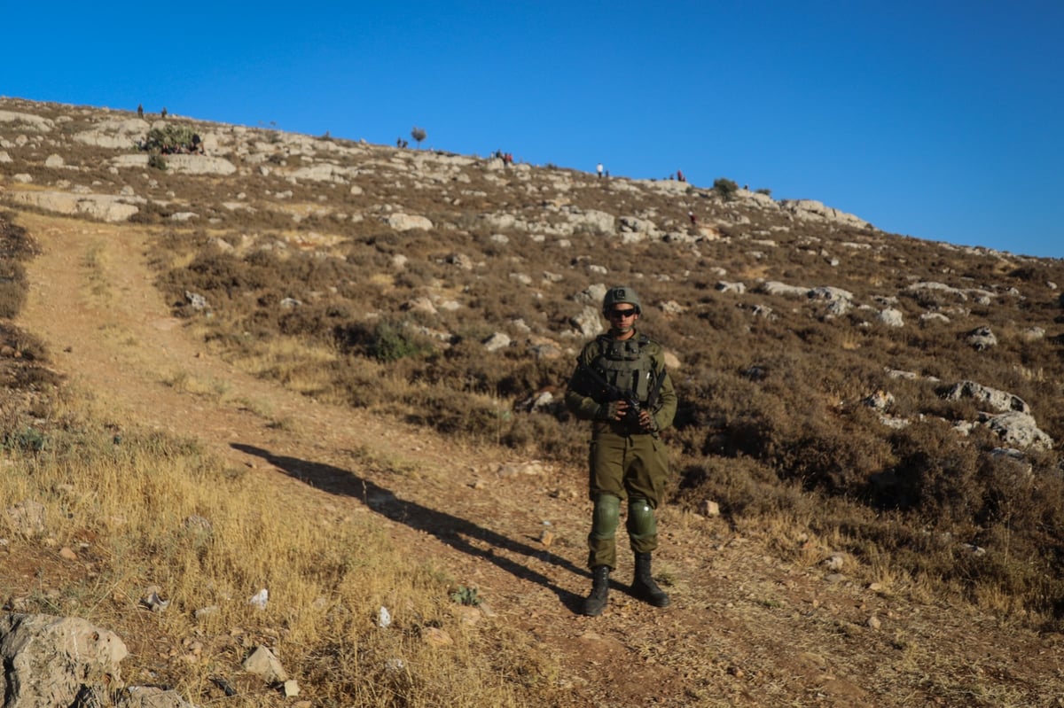 כוחות צה"ל מנעו הקמת מאחזים חדשים ליד חברון • תיעוד