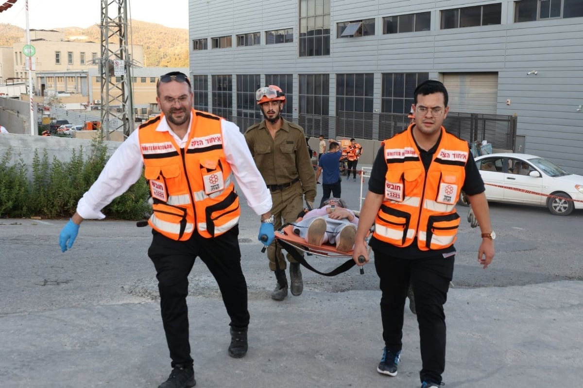 תיעוד: תרגיל שריפה במרלו״ג איחוד הצלה • צפו