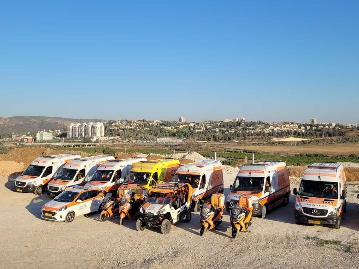 תיעוד: תרגיל שריפה במרלו״ג איחוד הצלה • צפו