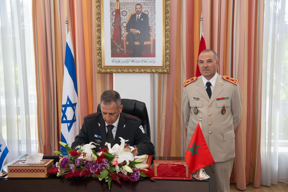 הרמטכ"ל שב ארצה מביקורו הרשמי במרוקו