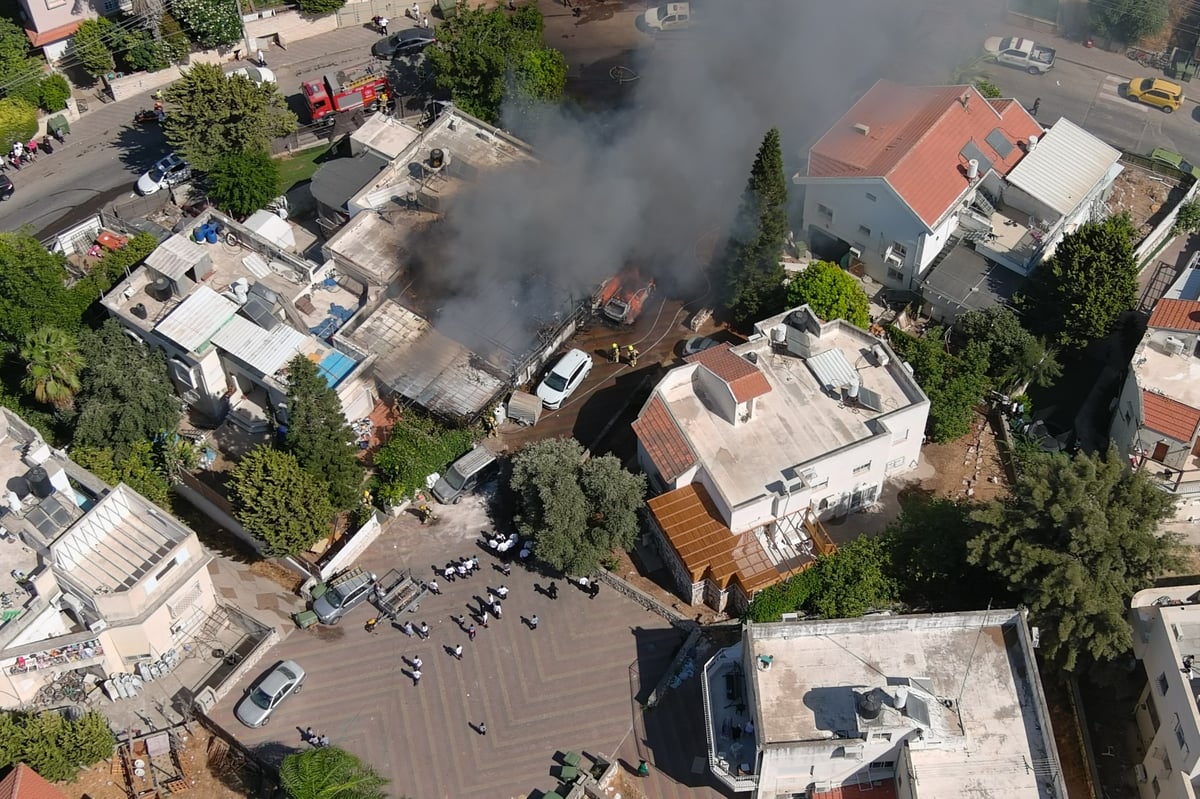 לא ייאמן: בית המשפחה נשרף וזה מה שהאב החליט לכתוב לשכנים