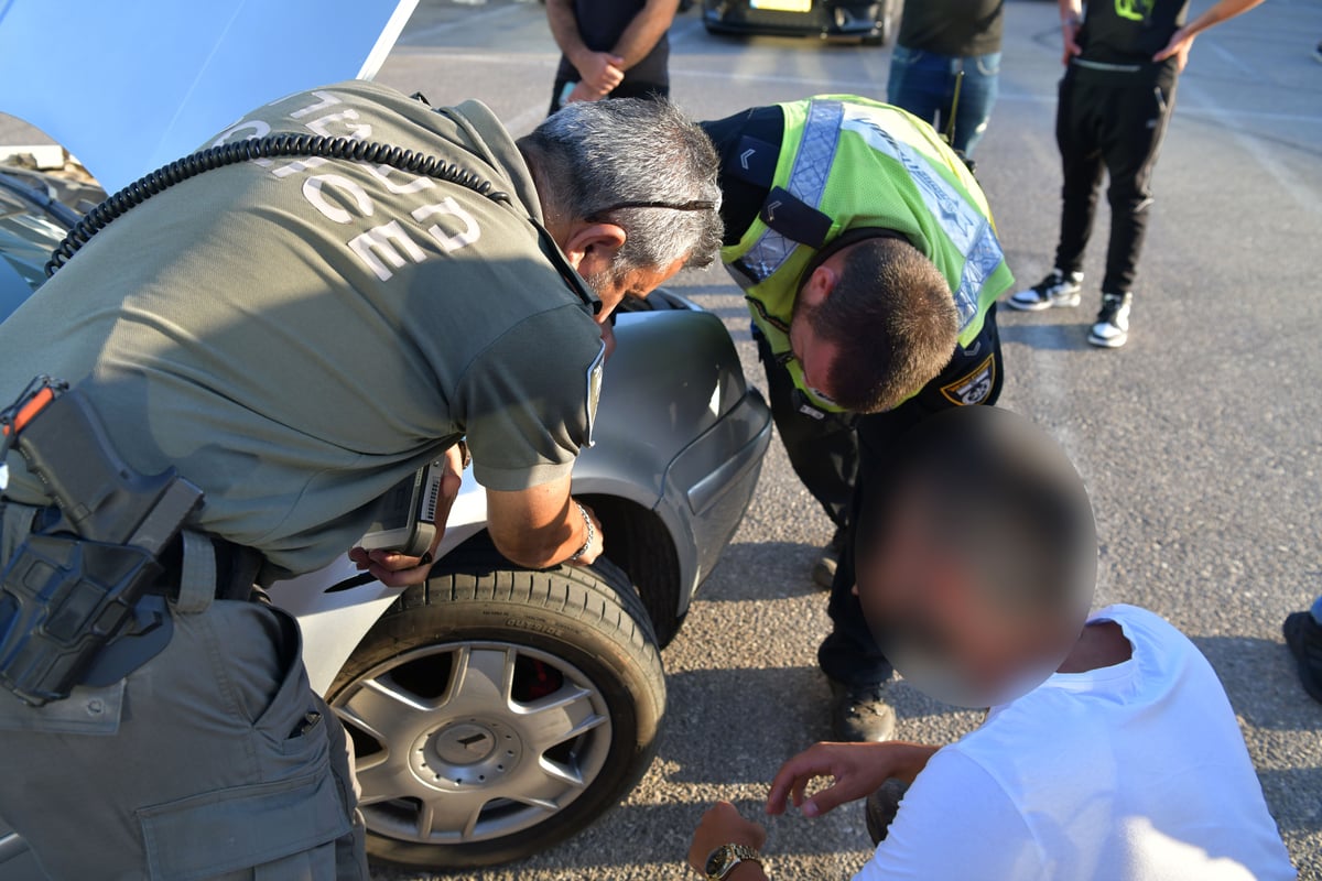 כך פעלה המשטרה נגד רכבים "משופרים"