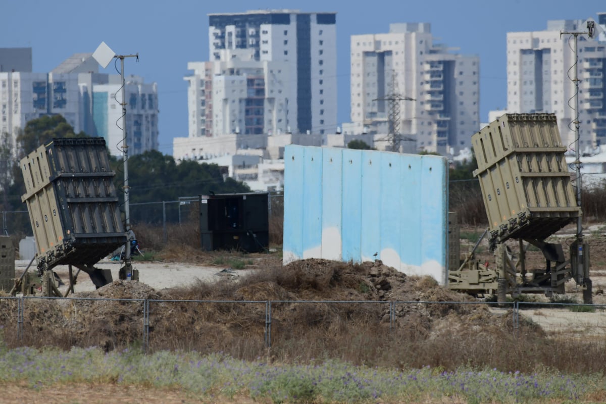 'כיפת ברזל' ליד אשדוד