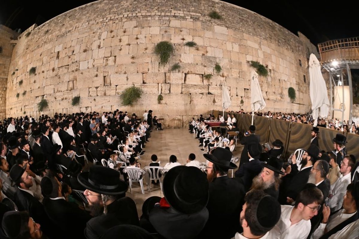 ילדי ת"ת זיו התורה סיימו מסכת ברחבת הכותל