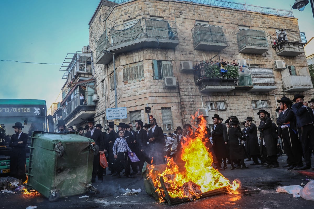 ירושלים בוערת: תיעוד מההפגנות הסוערות