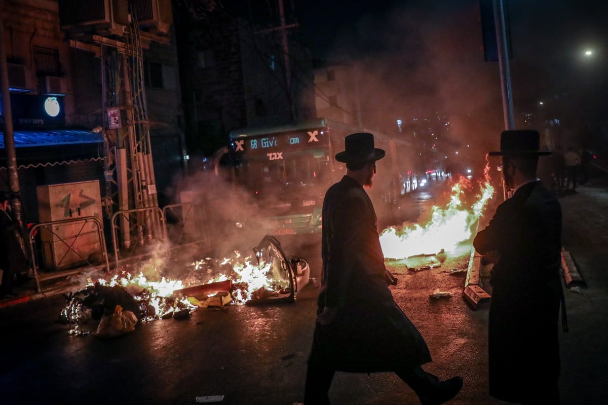 ירושלים בוערת: תיעוד מההפגנות הסוערות