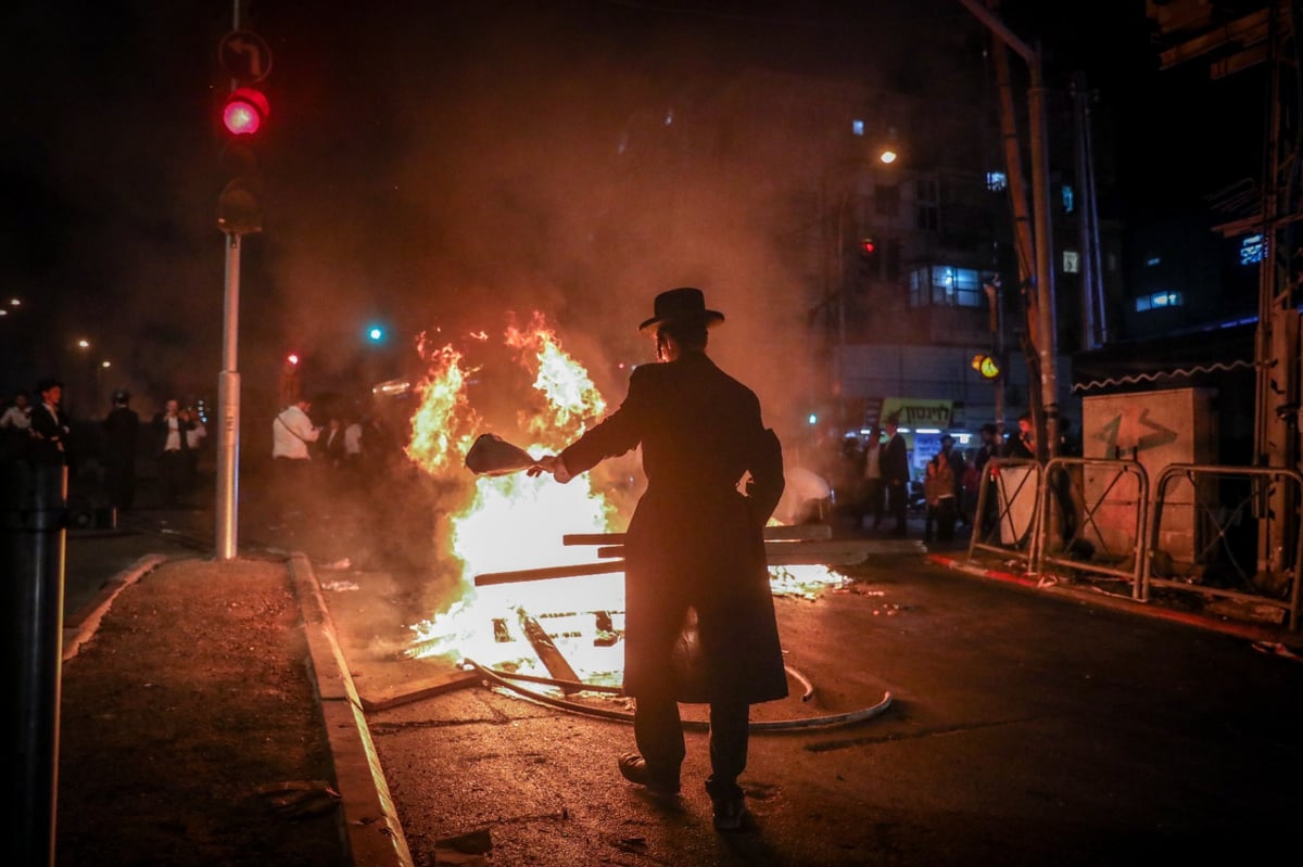 ירושלים בוערת: תיעוד מההפגנות הסוערות