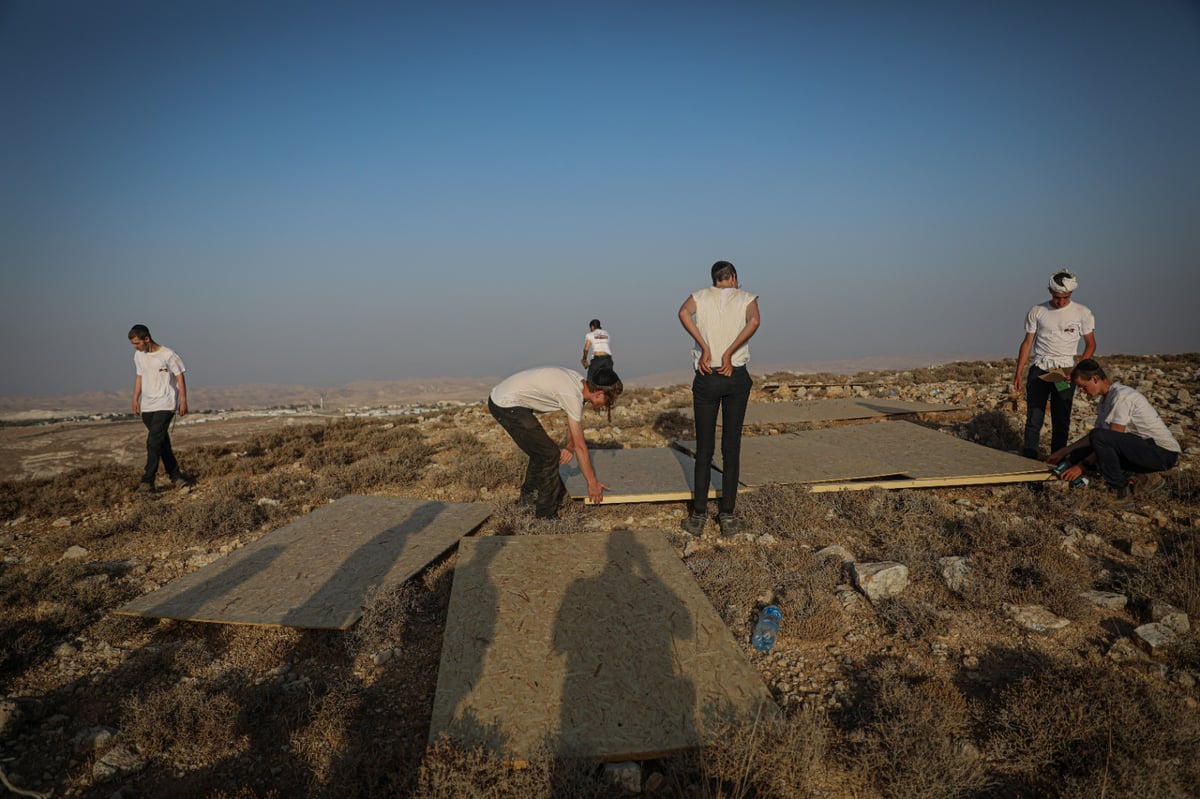 15 משפחות חרדיות בנו יישוב  חדש בסמוך למיצד