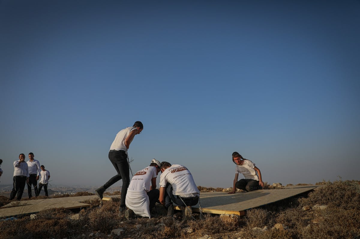 15 משפחות חרדיות בנו יישוב  חדש בסמוך למיצד