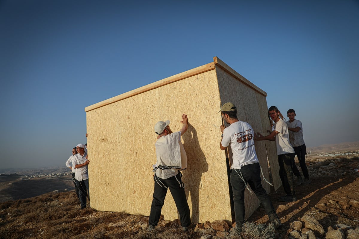 15 משפחות חרדיות בנו יישוב  חדש בסמוך למיצד