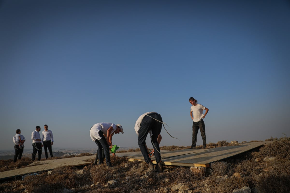 15 משפחות חרדיות בנו יישוב  חדש בסמוך למיצד