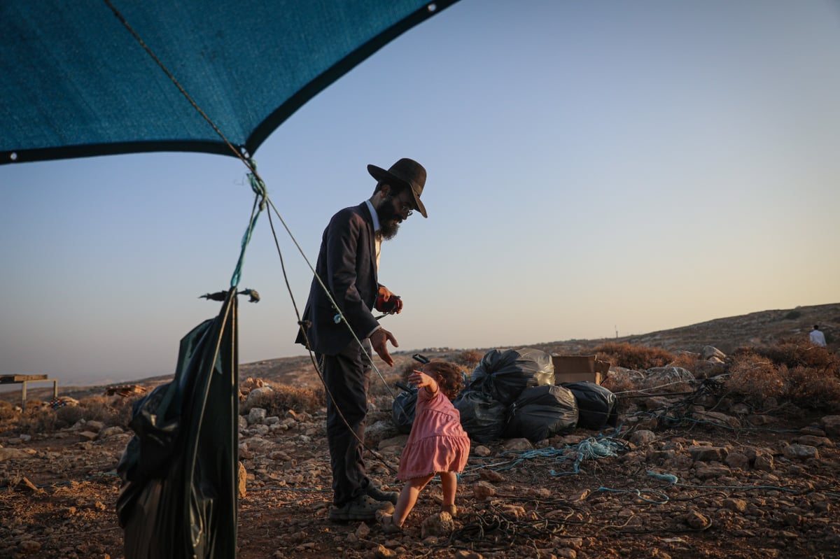 15 משפחות חרדיות בנו יישוב  חדש בסמוך למיצד