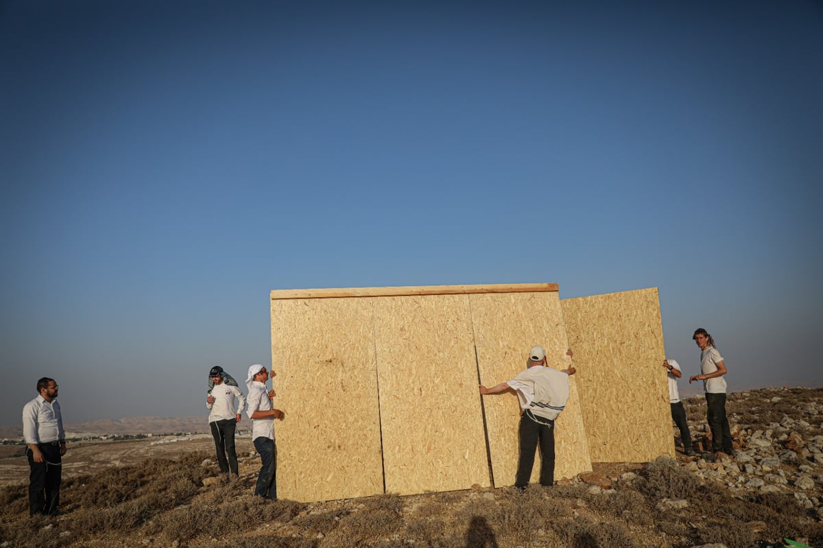 15 משפחות חרדיות בנו יישוב  חדש בסמוך למיצד