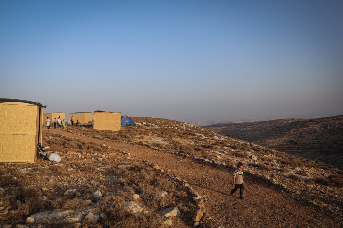 15 משפחות חרדיות בנו יישוב  חדש בסמוך למיצד