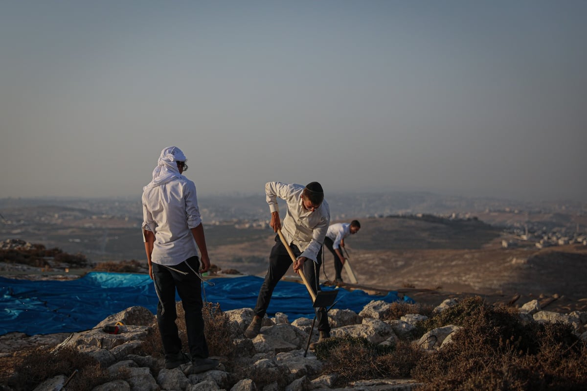 15 משפחות חרדיות בנו יישוב  חדש בסמוך למיצד