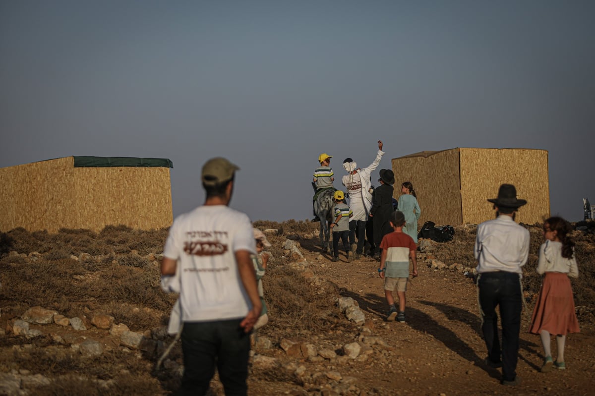 15 משפחות חרדיות בנו יישוב  חדש בסמוך למיצד