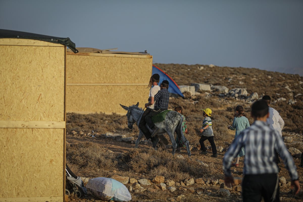 15 משפחות חרדיות בנו יישוב  חדש בסמוך למיצד