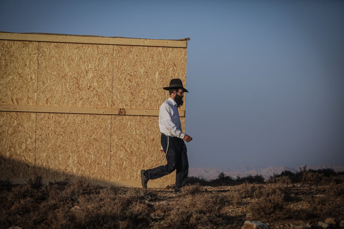 15 משפחות חרדיות בנו יישוב  חדש בסמוך למיצד