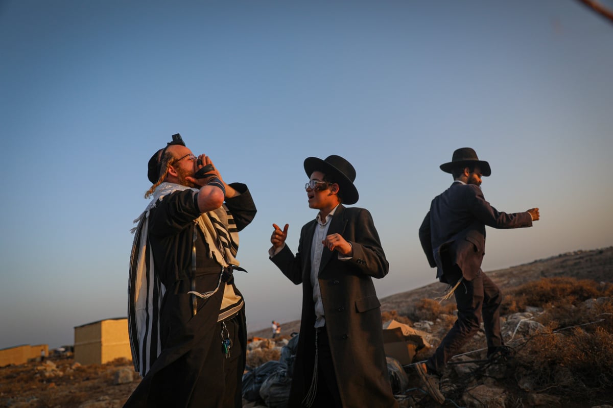 ארבעה ימים אחרי שהוקם: לוחמי מג"ב פינו את המאחז החרדי