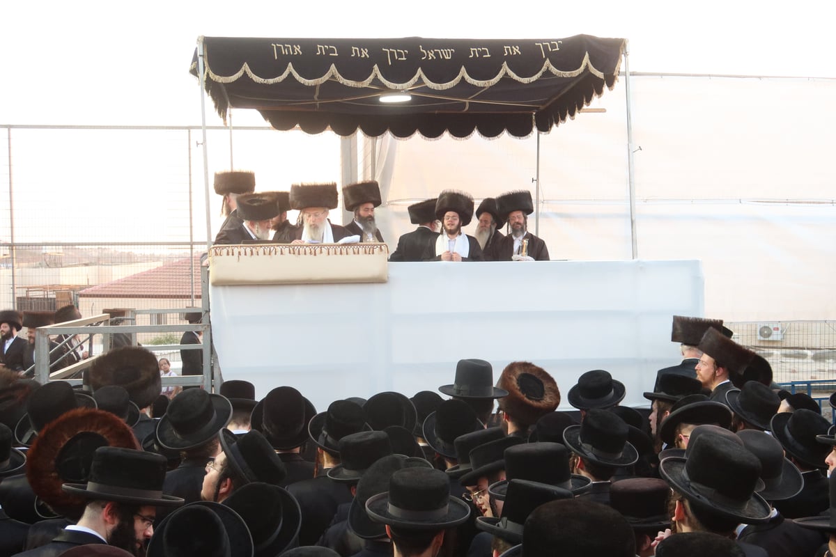 חתונת נכד האדמו"ר הוגבלה לשעתיים וחצי בלבד