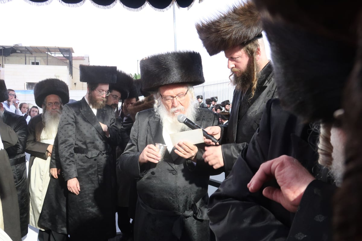 חתונת נכד האדמו"ר הוגבלה לשעתיים וחצי בלבד