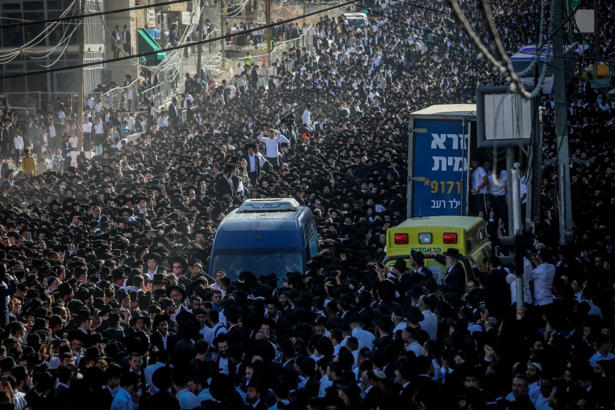 תיעוד מסכם: רבבות בהלווית נשיא המועצת חכם שלום כהן זצ"ל