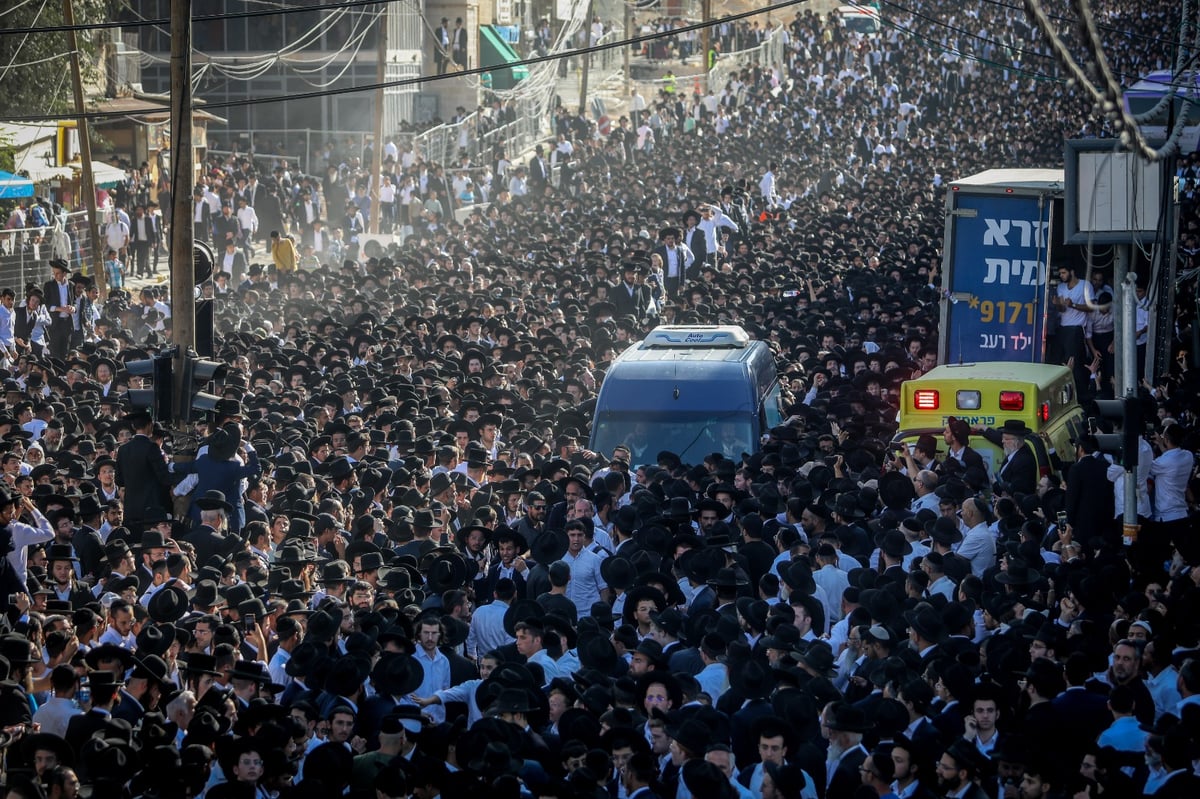 תיעוד מסכם: רבבות בהלווית נשיא המועצת חכם שלום כהן זצ"ל