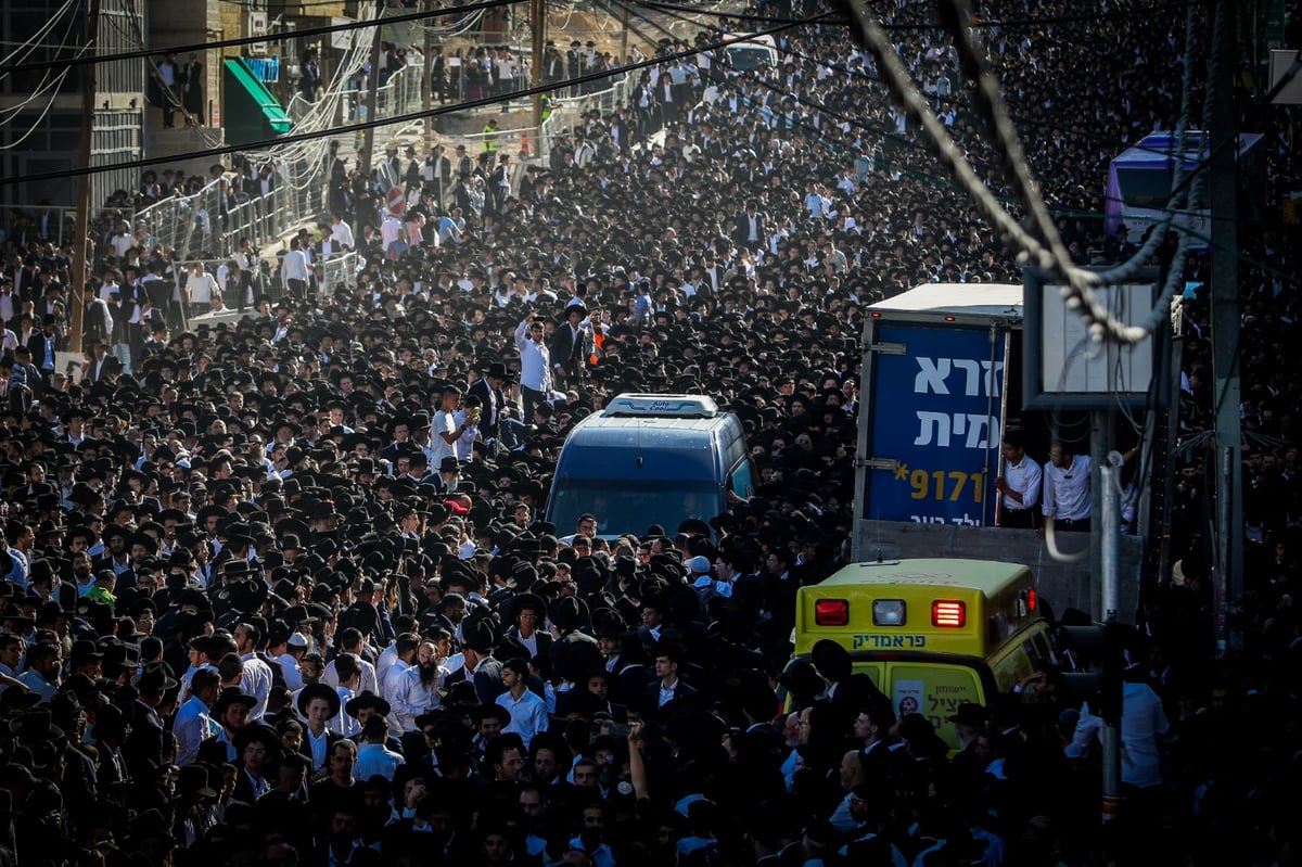 תיעוד מסכם: רבבות בהלווית נשיא המועצת חכם שלום כהן זצ"ל