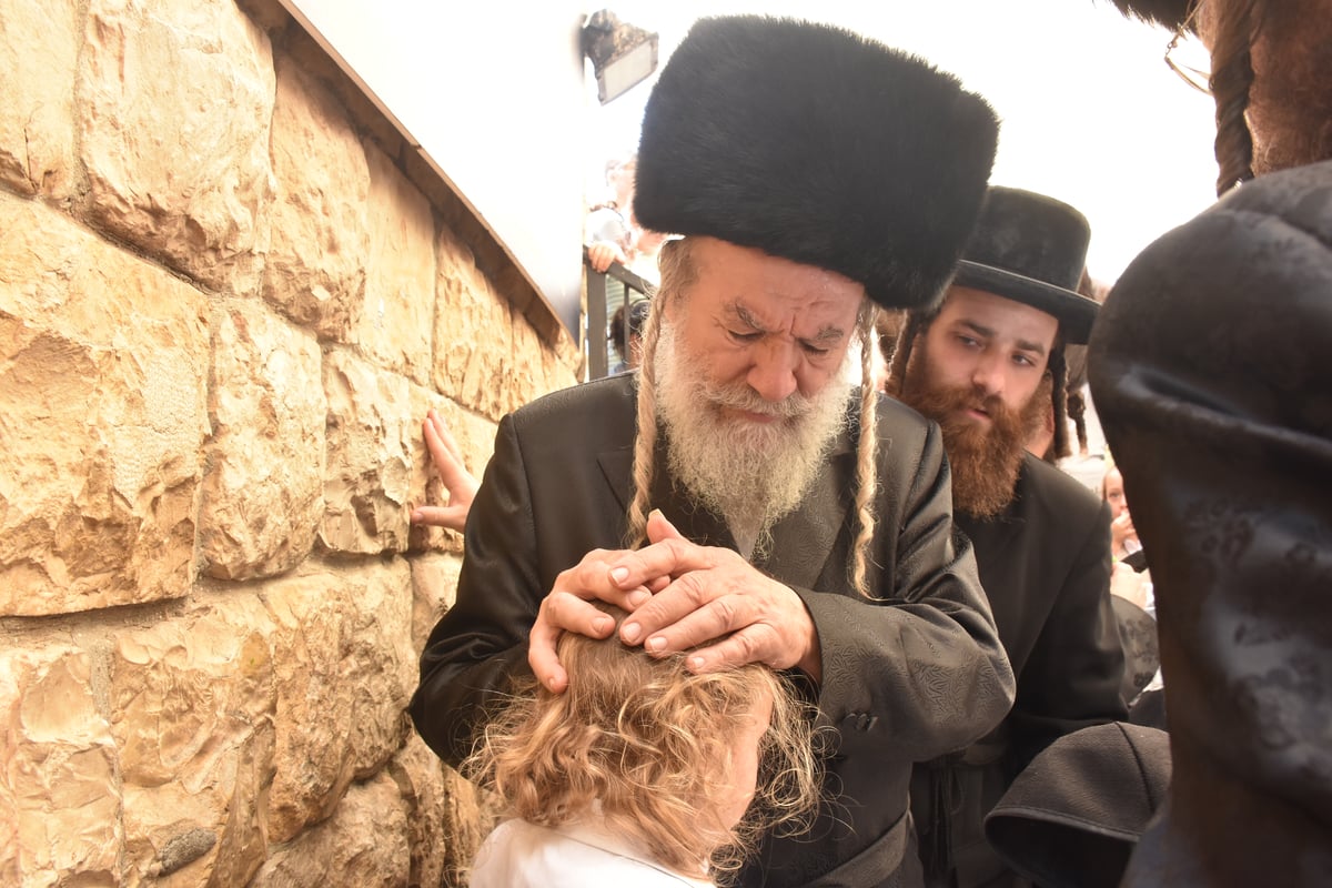 מירון: 'חלאקה' לניניו של האדמו"ר מאשלג