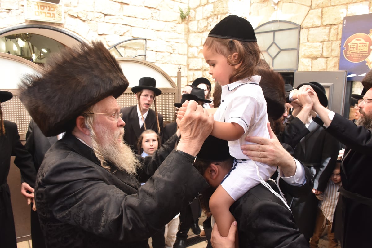 מירון: 'חלאקה' לניניו של האדמו"ר מאשלג