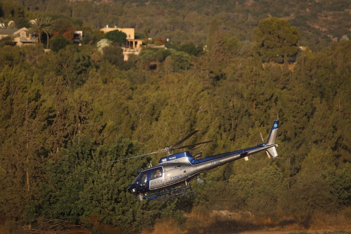 השריפה ליד בית שמש: הכוחות נערכים ללילה ארוך