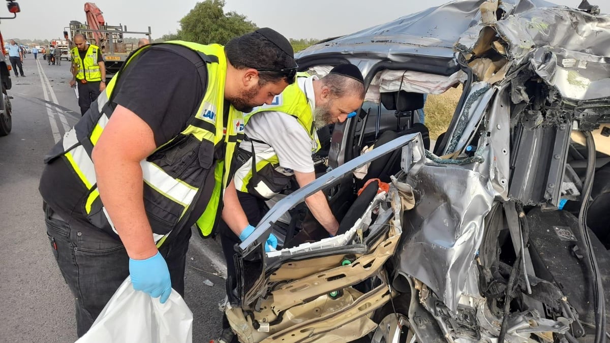 יוסי לנדאו. המתנדב שהגיע ראשון לזירה