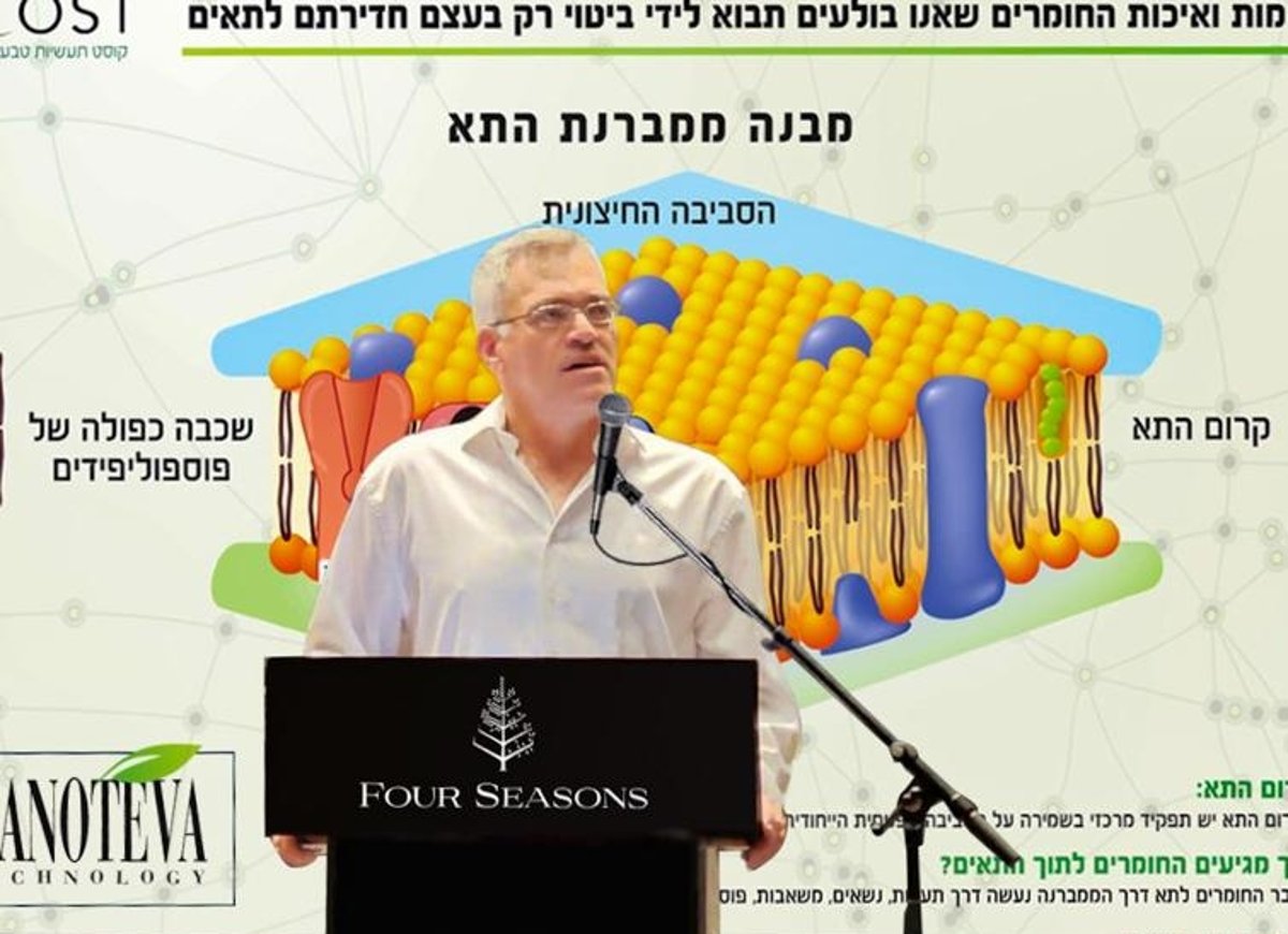 ד"ר אדרעי עזרא, מנכ"ל ובעלי ננו-טבע טכנולוגיות