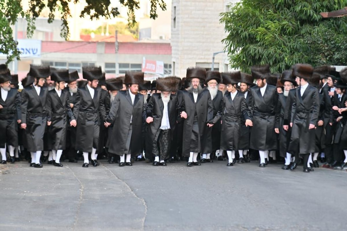 עליה לתורה ו'פארשפיל': שמחת בית ויז'ניץ - וויען