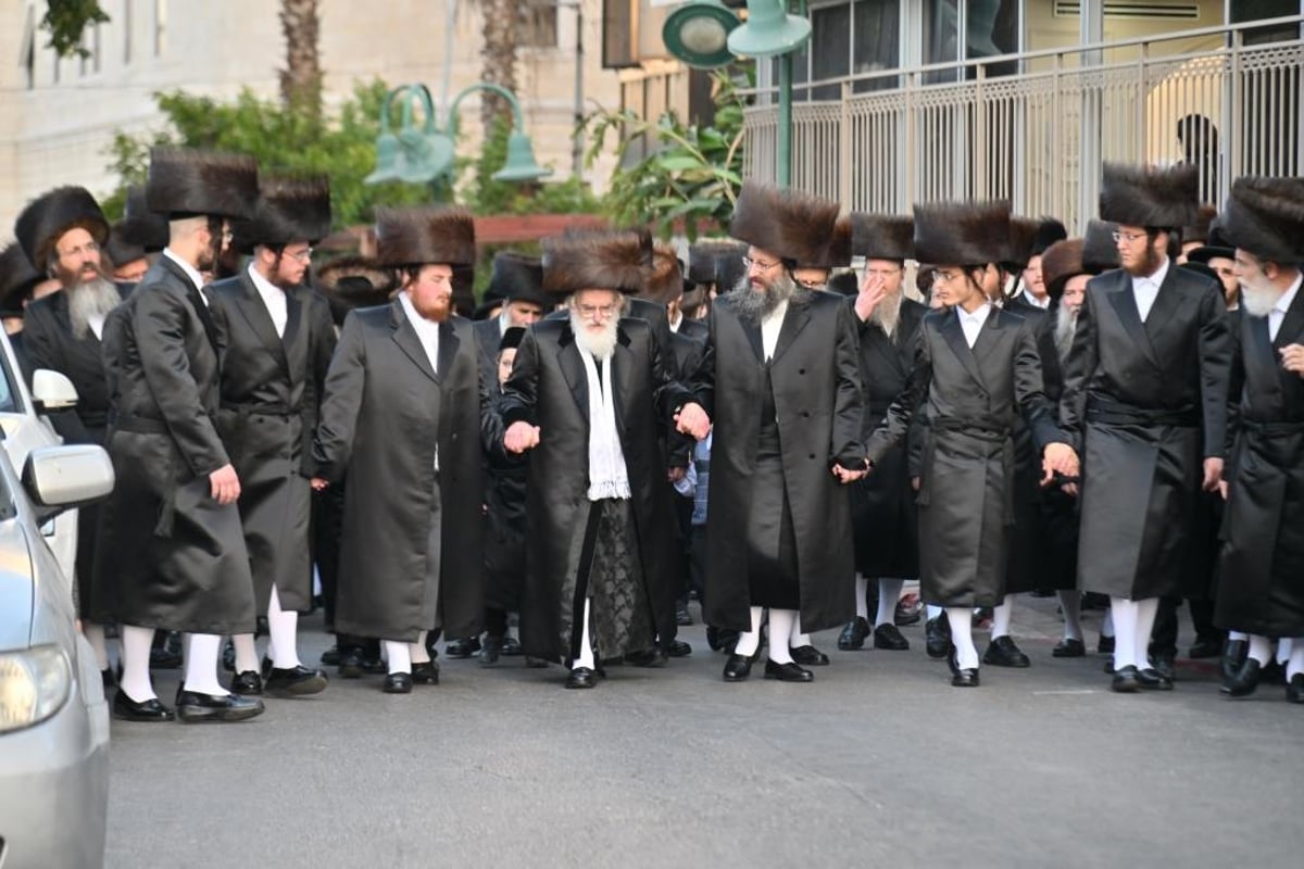 עליה לתורה ו'פארשפיל': שמחת בית ויז'ניץ - וויען